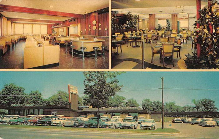 Teds Drive-In - OLD POSTCARD
